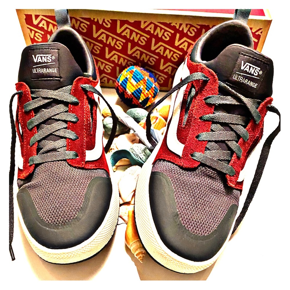 VANS Ultrarange Rapidweld 11 Maroon/Grey EUC